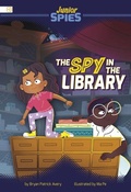 Cover: The Spy in the Library - Stone Arch Books