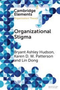 Abbildung von: Organizational Stigma - Cambridge University Press