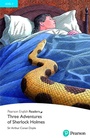 Cover: PERL4: Three Adventures Of Sherlock Holmes Book with eBook and audio - Pearson Education Limited