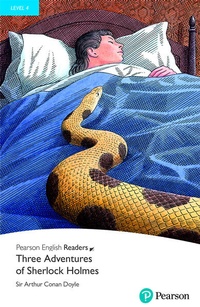 Enlarge image Cover: PERL4: Three Adventures Of Sherlock Holmes Book with eBook and audio - Pearson Education Limited