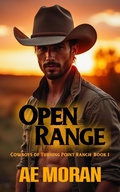 Cover: Open Range (Cowboys of Turning Point Ranch, #1) - The Invisible Publishing Company