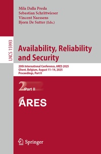Abbildung von: Availability, Reliability and Security - Springer