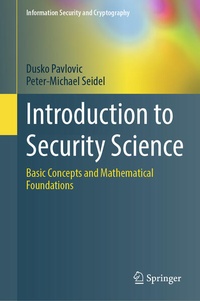 Enlarge image Cover: Introduction to Security Science - Springer