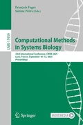 Cover: Computational Methods in Systems Biology - Springer