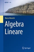 Cover: Algebra Lineare - Springer