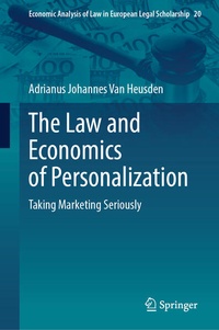 Abbildung von: The Law and Economics of Personalization - Springer