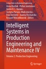 Cover: Intelligent Systems in Production Engineering and Maintenance IV - Springer