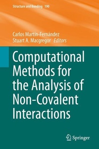 Abbildung von: Computational Methods for the Analysis of Non-Covalent Interactions - Springer