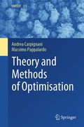 Cover: Theory and Methods of Optimisation - Springer