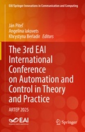 Cover: The 3rd EAI International Conference on Automation and Control in Theory and Practice - Springer