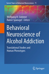 Abbildung von: Behavioral Neuroscience of Alcohol Addiction - Springer