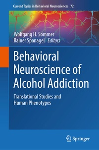 Abbildung von: Behavioral Neuroscience of Alcohol Addiction - Springer