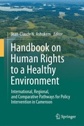 Cover: Handbook on Human Rights to a Healthy Environment - Springer