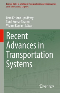 Enlarge image Cover: Recent Advances in Transportation Systems - Springer