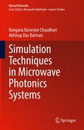 Cover: Simulation Techniques in Microwave Photonics Systems - Springer