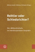 Cover: Reittier oder Schiedsrichter? - Evangelische Verlagsanstalt
