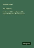 Cover: Der Mensch - Antigonos Verlag