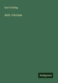 Cover: Anti-J'accuse - Antigonos Verlag