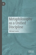 Cover: Metaphilosophy as a Unified Discipline - Palgrave Macmillan