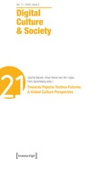 Cover: Digital Culture & Society (DCS) - transcript