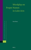 Cover: Wordplay on Proper Names in Luke-Acts - Brill