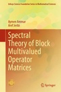 Cover: Spectral Theory of Block Multivalued Operator Matrices - Springer