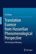 Bild: Translation Essence from Husserlian Phenomenological Perspective - Springer
