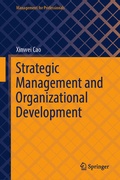 Cover: Strategic Management and Organizational Development - Springer