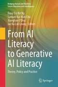 Cover: From AI Literacy to Generative AI Literacy - Springer