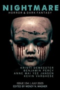Cover: Nightmare Magazine, Issue 154 (July 2025) - Adamant Press