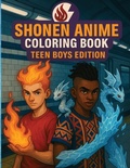 Cover: Shonen Anime Coloring Book - Kuumba Publishing