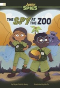 Cover: The Spy at the Zoo - Stone Arch Books