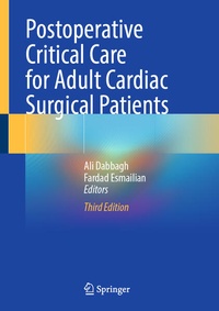 Bild vergrößern Bild: Postoperative Critical Care for Adult Cardiac Surgical Patients - Springer