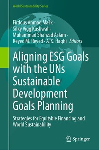Enlarge image Cover: Aligning ESG Goals with the UNs Sustainable Development Goals Planning - Springer