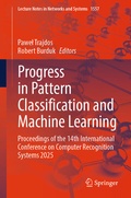 Cover: Progress in Pattern Classification and Machine Learning - Springer
