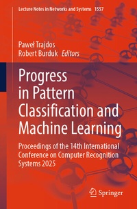 Enlarge image Cover: Progress in Pattern Classification and Machine Learning - Springer