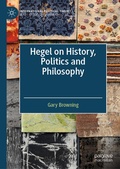 Cover: Hegel on History, Politics and Philosophy - Palgrave Macmillan
