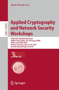 Enlarge image Cover: Applied Cryptography and Network Security Workshops - Springer
