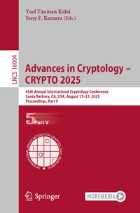 Abbildung von: Advances in Cryptology - CRYPTO 2025 - Springer
