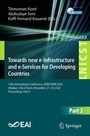Cover: Towards New e-Infrastructure and e-Services for Developing Countries - Springer