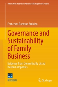 Enlarge image Cover: Governance and Sustainability of Family Business - Springer