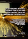 Cover: 6th Asia Conference on Material and Manufacturing Technology & 8th International Conference on Nanomaterials and Biomaterials - Trans Tech Publications Ltd