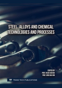 Abbildung von: Steel, Alloys and Chemical Technologies and Processes - Trans Tech Publications Ltd