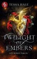 Cover: Twilight of Embers - Sturmfunken Spicy Urban Romantasy / Reverse Harem / Drachenwandler / Academy Romance - Dragons of Ember Hollow