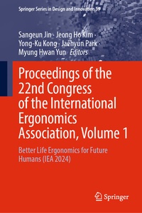 Abbildung von: Proceedings of the 22nd Congress of the International Ergonomics Association, Volume 1 - Springer