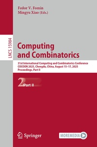 Abbildung von: Computing and Combinatorics - Springer