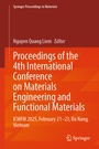 Cover: Proceedings of the 4th International Conference on Materials Engineering and Functional Materials - Springer