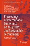 Cover: Proceedings of International Conference on AI Systems and Sustainable Technologies - Springer