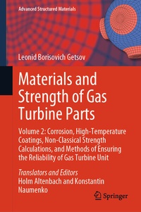 Abbildung von: Materials and Strength of Gas Turbine Parts - Springer