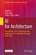 Cover: AI for Architecture - Springer